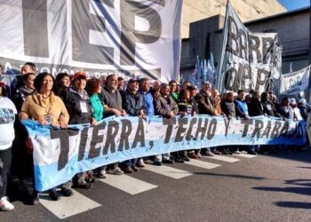 SAN CAYETANO: LA UTEP MOVILIZARÁ A PLAZA DE MAYO POR TIERRA, TECHO Y TRABAJO
