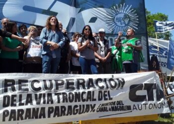 PUNTA INDIO: ACTO POR EL CANAL MAGDALENA, LA SOBERANÍA, EL TRABAJO Y LA PRODUCCIÓN